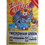 Zippo`s Circus Poster Twickenham Green 2018