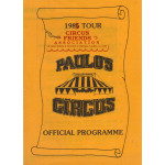 Paulo`s Circus Programme 1985