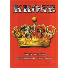 Circus Krone Programme Dec 92/Jan 93