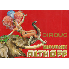 Circus Giovanni Althoff Programme 1981