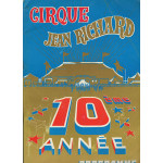 Cirque Pinder Jean Richard Programme 1979