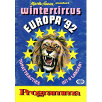 Martin Hanson Winter Circus Programme 1991 92