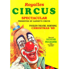 Royalles Circus Programme Pavilion Theatre Worthing 1989