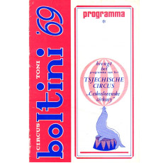 Circus Toni Boltini Programme 1969